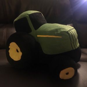 Plush John Deere tractor